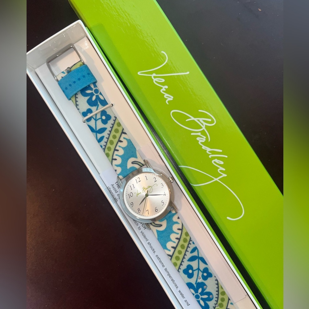 Vera Bradley Watch Bermuda Blue